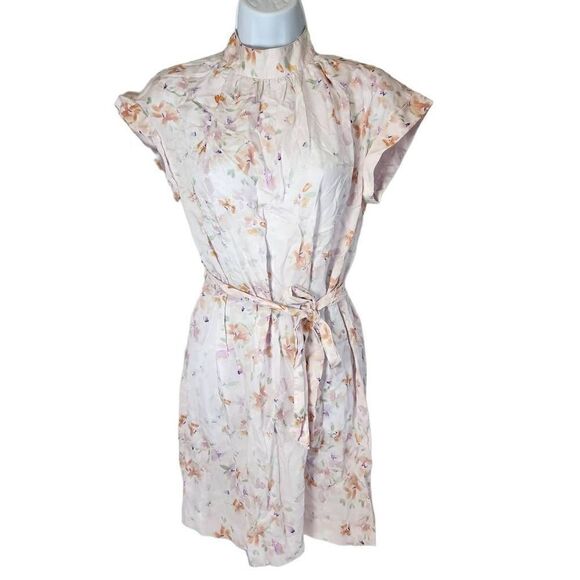 Anthropologie Cloth and Stone Floral Button Back Sheath Dress Size XS - Picture 11 of 11